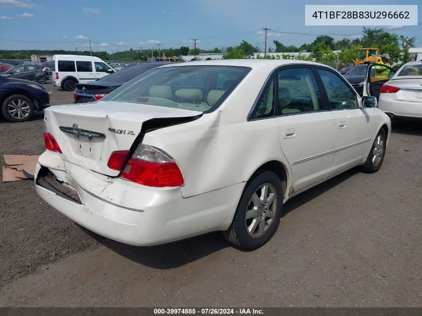 4T1BF28B83U296662 2003 Toyota Avalon Xl