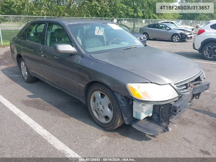 2003 Toyota Avalon Xls VIN: 4T1BF28B03U313857 Lot: 40128653