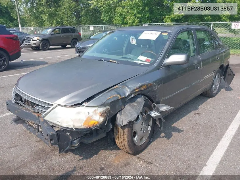 2003 Toyota Avalon Xls VIN: 4T1BF28B03U313857 Lot: 40128653