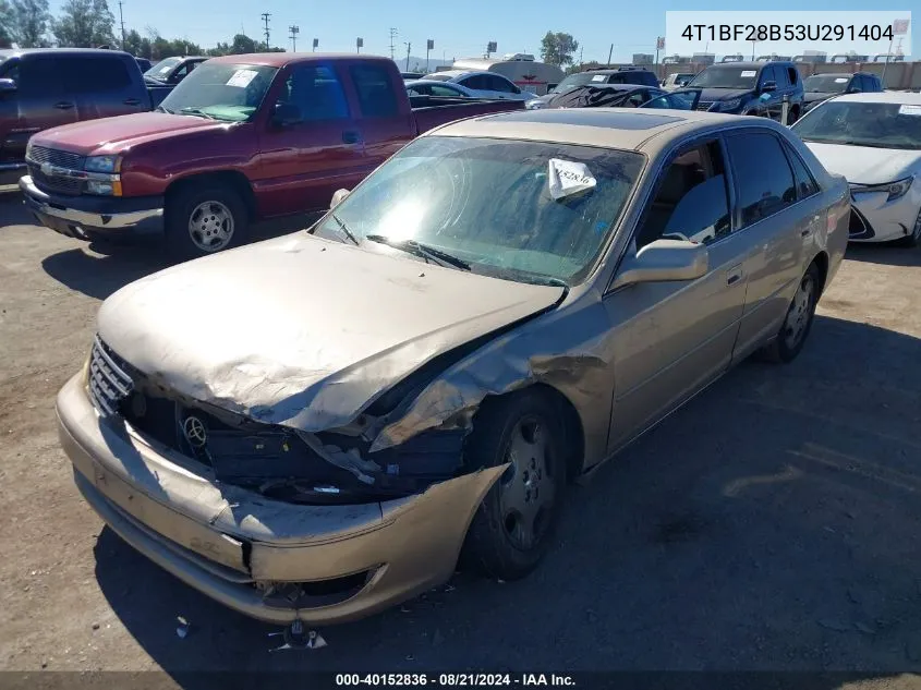 2003 Toyota Avalon Xls VIN: 4T1BF28B53U291404 Lot: 40152836