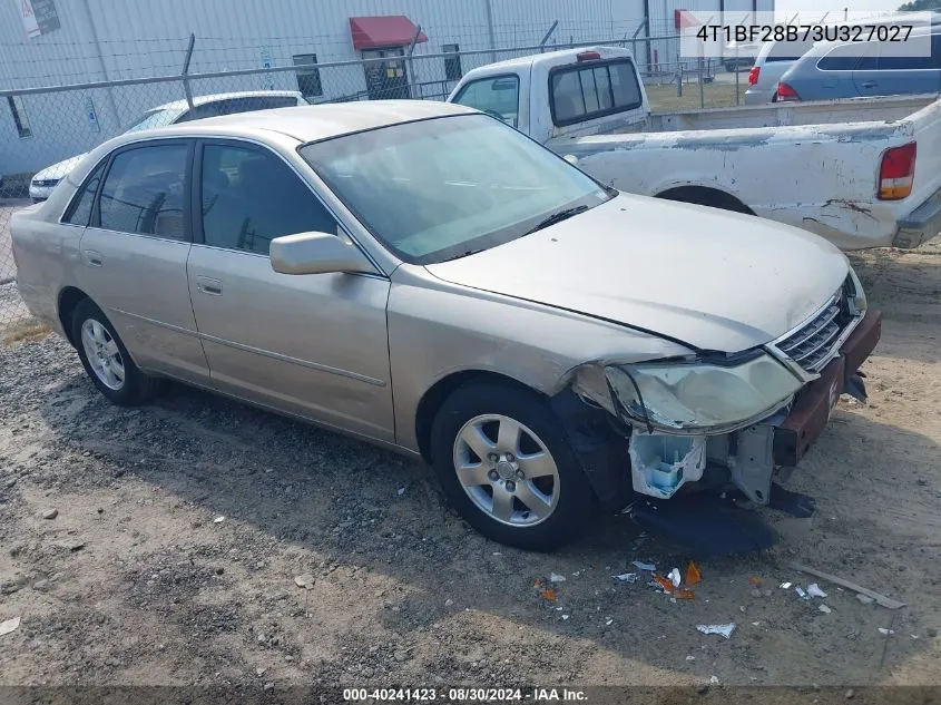 2003 Toyota Avalon Xl VIN: 4T1BF28B73U327027 Lot: 40241423