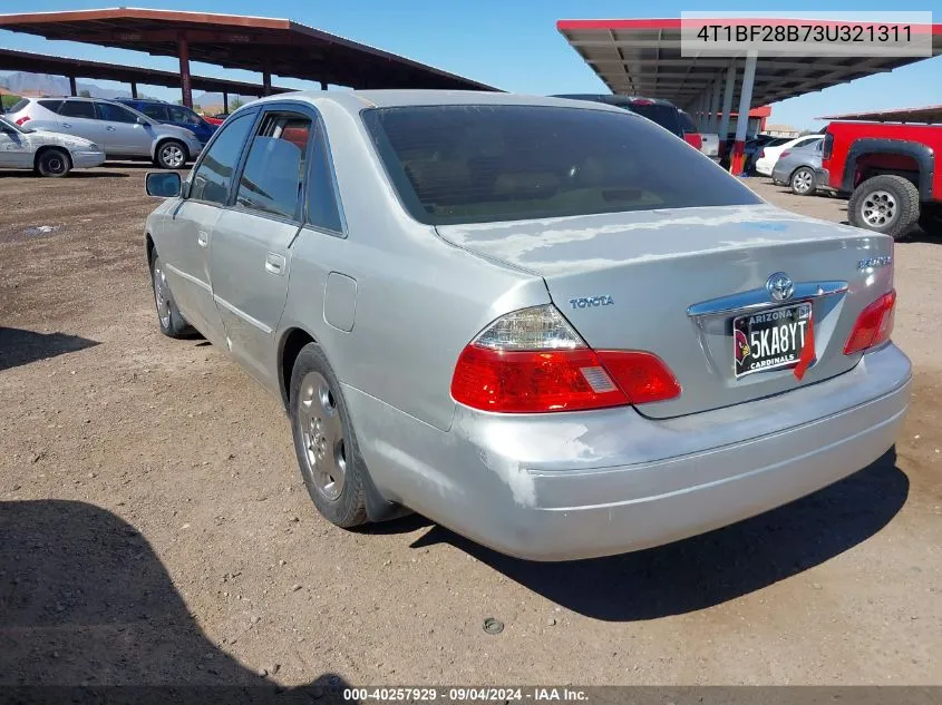 2003 Toyota Avalon Xls VIN: 4T1BF28B73U321311 Lot: 40257929