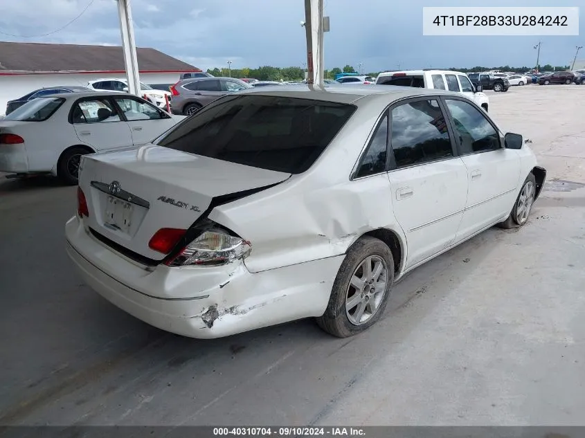 2003 Toyota Avalon Xl/Xls VIN: 4T1BF28B33U284242 Lot: 40310704