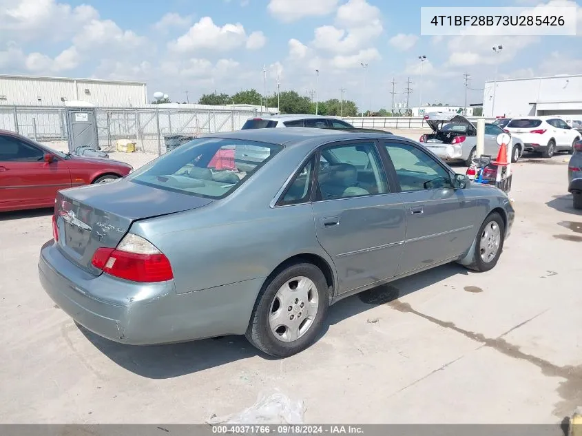 2003 Toyota Avalon Xl/Xls VIN: 4T1BF28B73U285426 Lot: 40371766