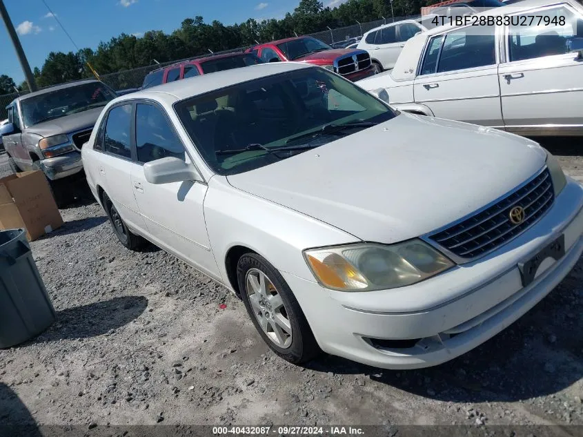 2003 Toyota Avalon Xl VIN: 4T1BF28B83U277948 Lot: 40432087