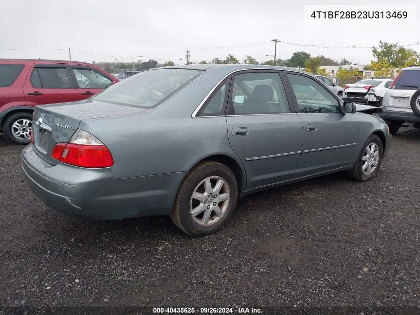 2003 Toyota Avalon Xl VIN: 4T1BF28B23U313469 Lot: 40435625