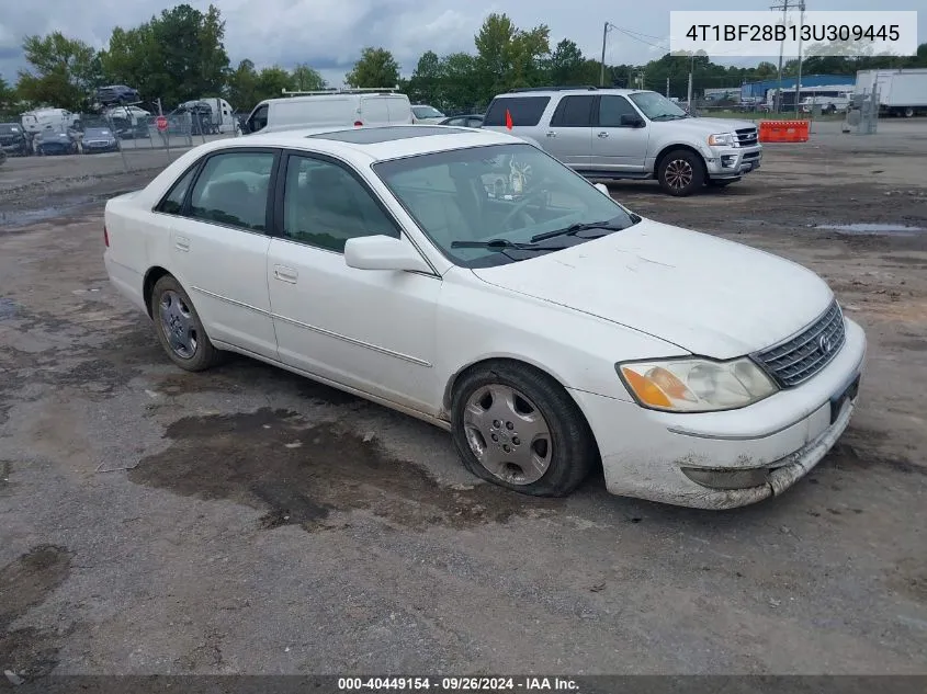 2003 Toyota Avalon Xl/Xls VIN: 4T1BF28B13U309445 Lot: 40449154