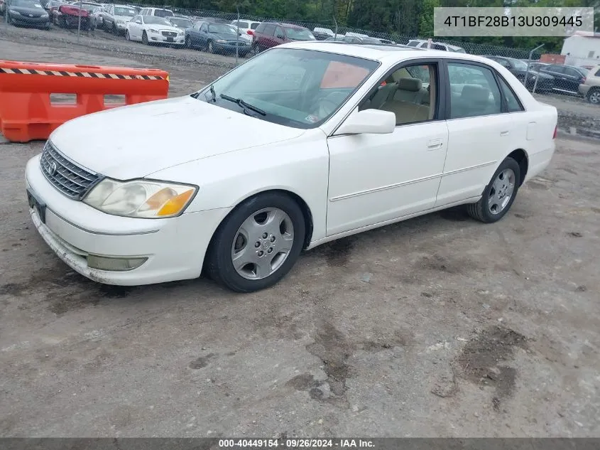 2003 Toyota Avalon Xl/Xls VIN: 4T1BF28B13U309445 Lot: 40449154