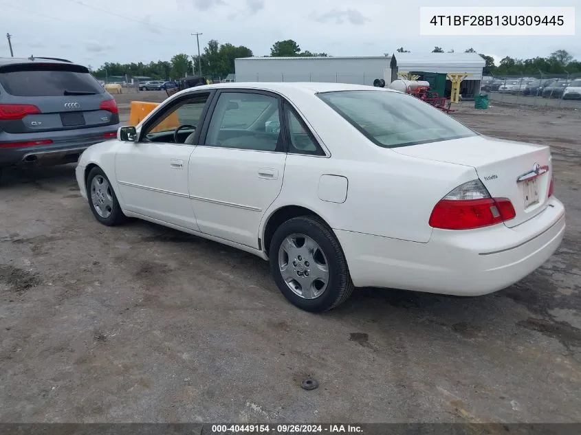 2003 Toyota Avalon Xl/Xls VIN: 4T1BF28B13U309445 Lot: 40449154