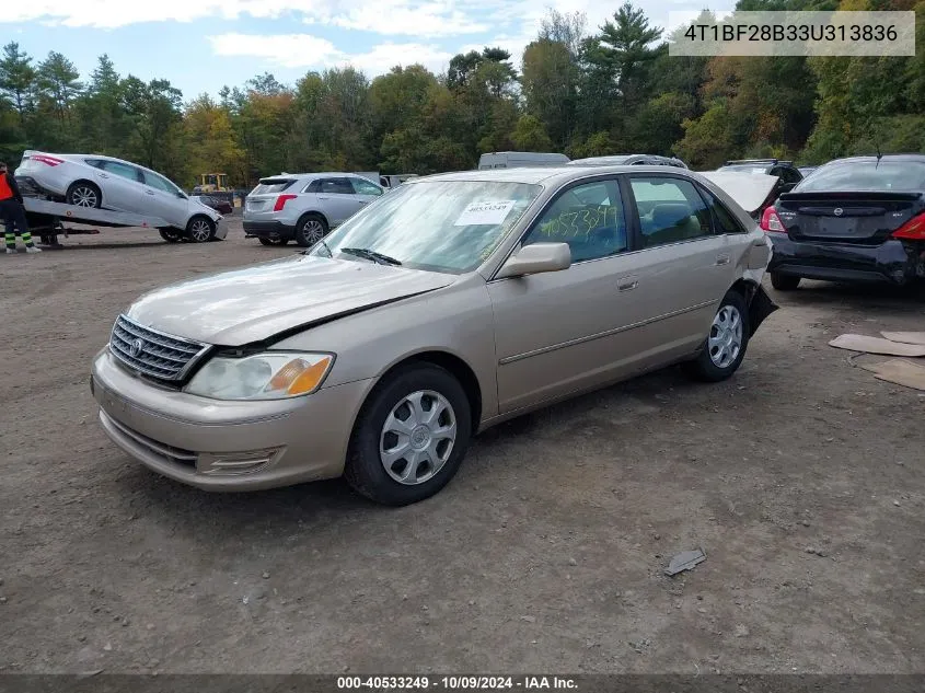 2003 Toyota Avalon Xl/Xls VIN: 4T1BF28B33U313836 Lot: 40533249