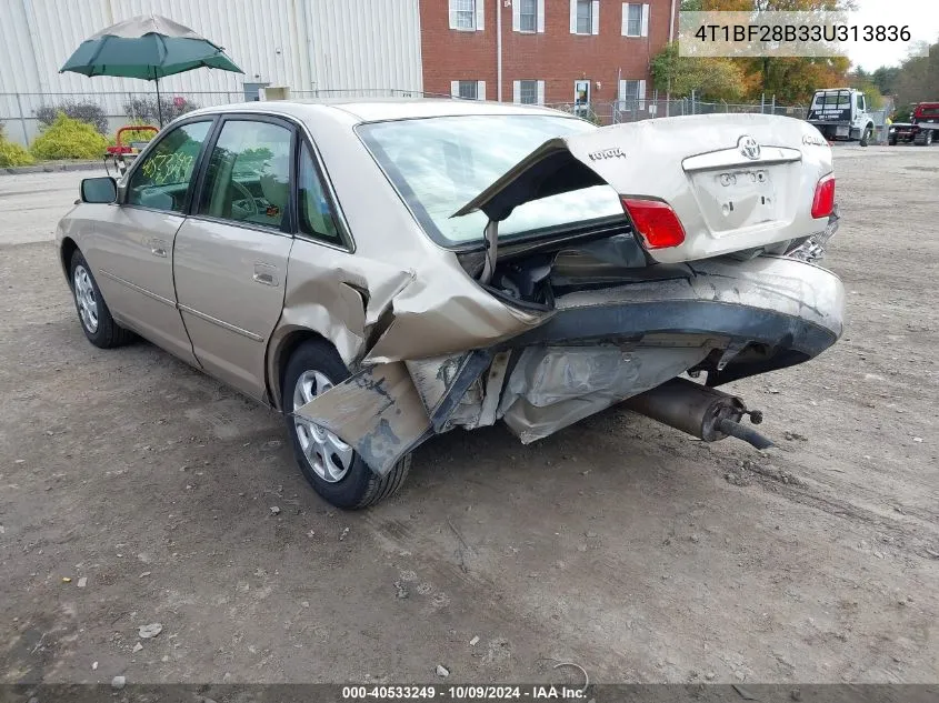 2003 Toyota Avalon Xl/Xls VIN: 4T1BF28B33U313836 Lot: 40533249