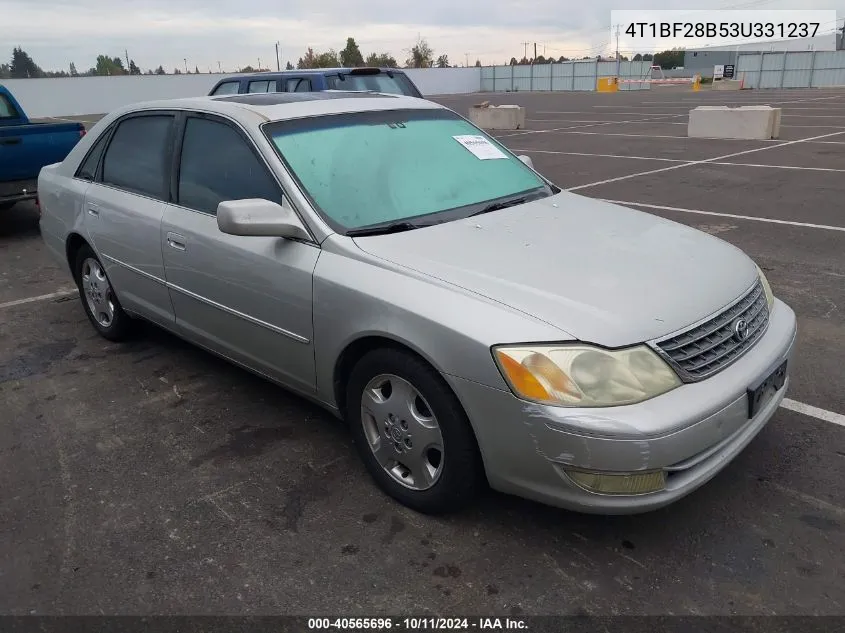 2003 Toyota Avalon Xl/Xls VIN: 4T1BF28B53U331237 Lot: 40565696