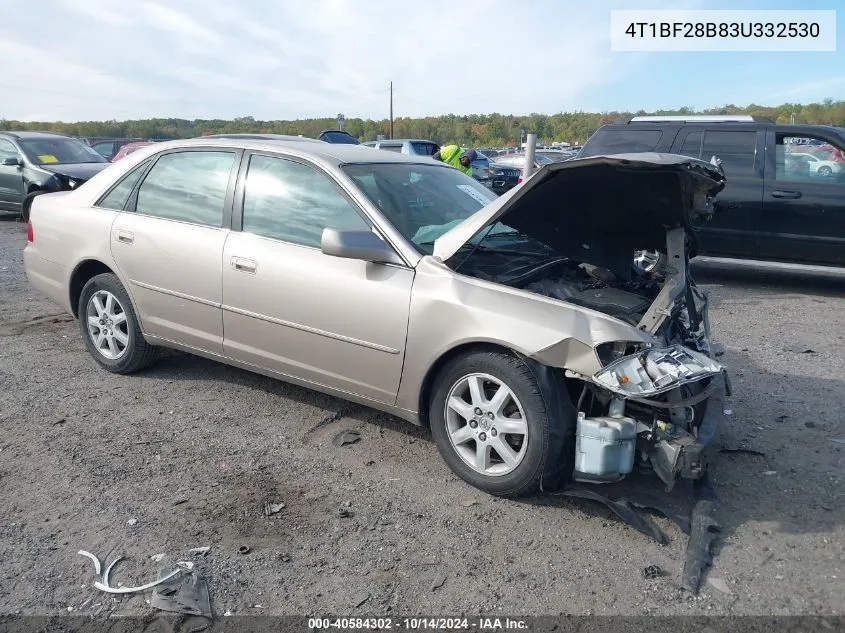 2003 Toyota Avalon Xl/Xls VIN: 4T1BF28B83U332530 Lot: 40584302