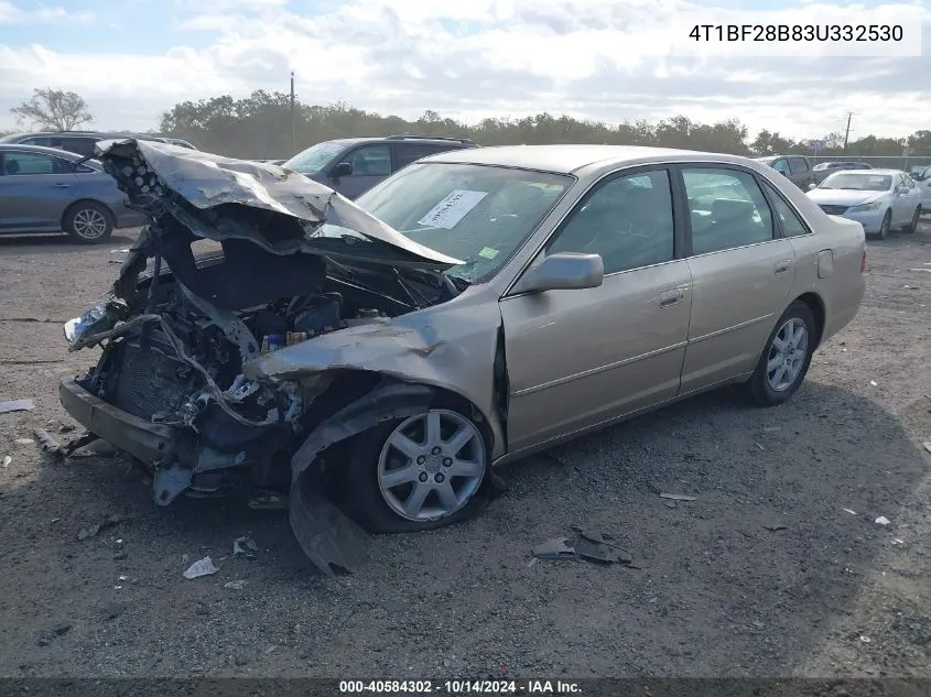 2003 Toyota Avalon Xl/Xls VIN: 4T1BF28B83U332530 Lot: 40584302