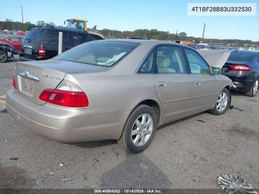 2003 Toyota Avalon Xl/Xls VIN: 4T1BF28B83U332530 Lot: 40584302