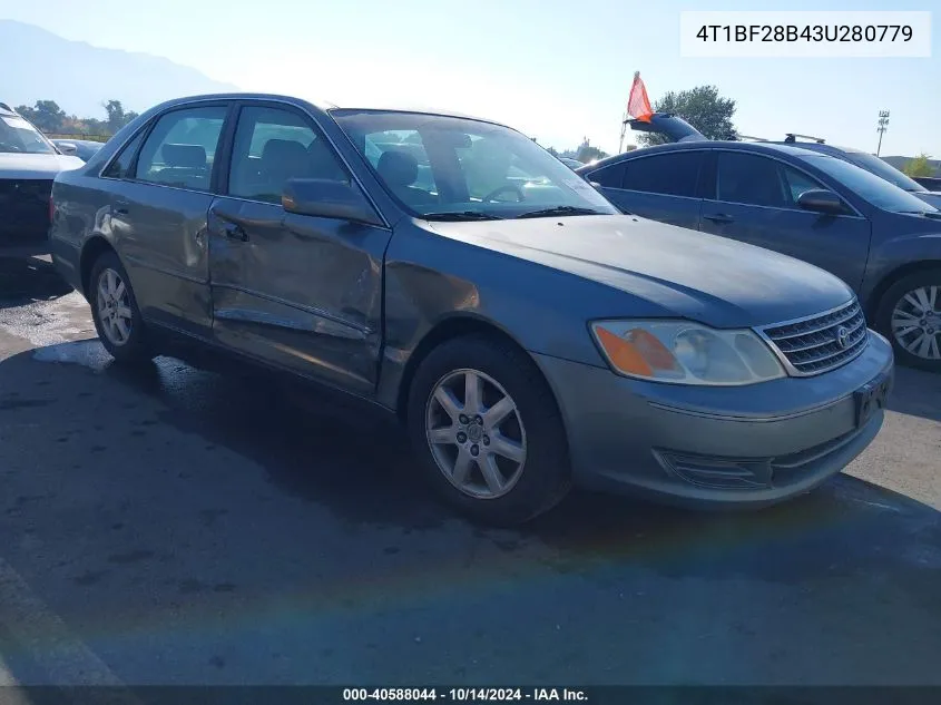 4T1BF28B43U280779 2003 Toyota Avalon Xl/Xls