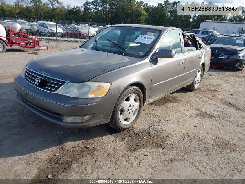 2003 Toyota Avalon Xls VIN: 4T1BF28B83U313847 Lot: 40604649