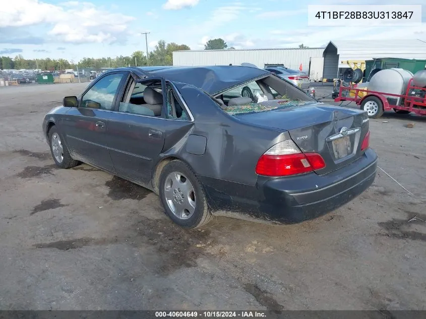 2003 Toyota Avalon Xls VIN: 4T1BF28B83U313847 Lot: 40604649