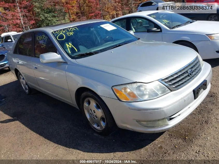 2003 Toyota Avalon Xls VIN: 4T1BF28B63U338374 Lot: 40617017