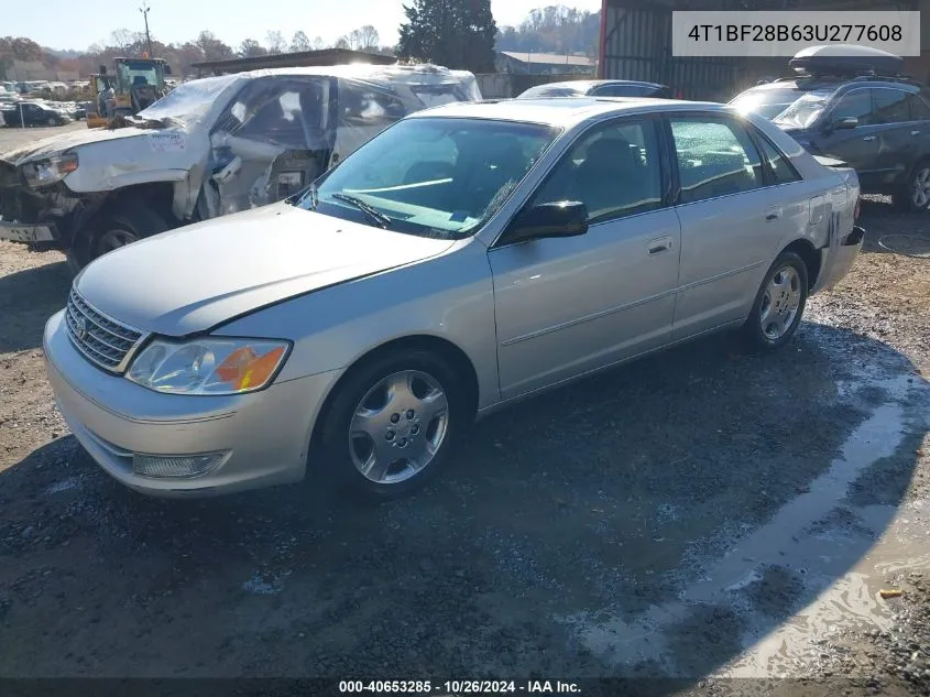 4T1BF28B63U277608 2003 Toyota Avalon Xls