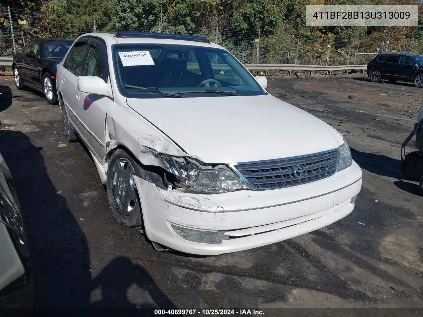 2003 Toyota Avalon Xls VIN: 4T1BF28B13U313009 Lot: 40699767