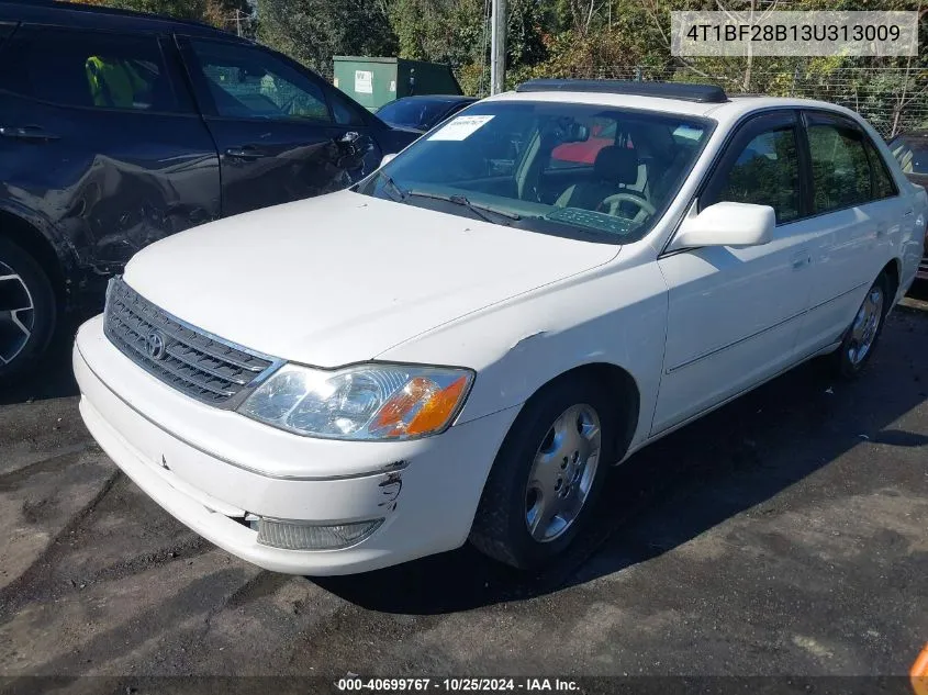 2003 Toyota Avalon Xls VIN: 4T1BF28B13U313009 Lot: 40699767