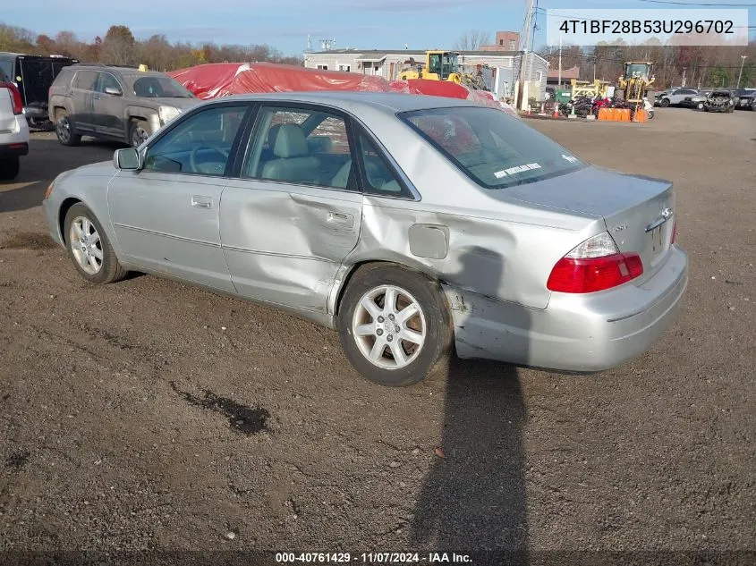 4T1BF28B53U296702 2003 Toyota Avalon Xl