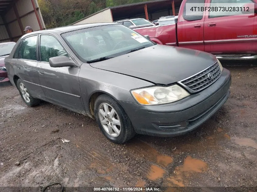 2003 Toyota Avalon Xl VIN: 4T1BF28B73U283112 Lot: 40766752