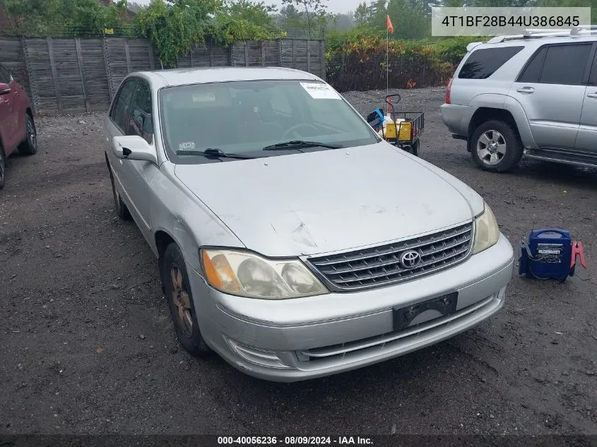 2004 Toyota Avalon Xl VIN: 4T1BF28B44U386845 Lot: 40056236