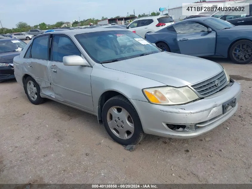 2004 Toyota Avalon Xl/Xls VIN: 4T1BF28B74U390632 Lot: 40138858