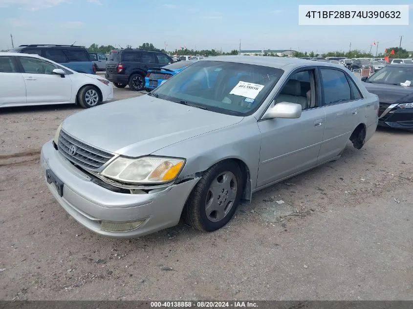 2004 Toyota Avalon Xl/Xls VIN: 4T1BF28B74U390632 Lot: 40138858