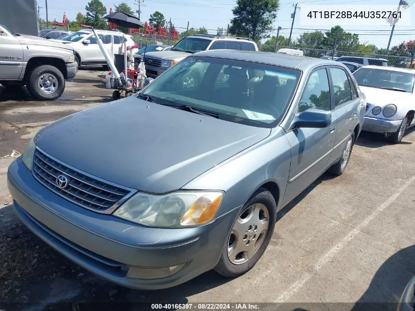 2004 Toyota Avalon Xls VIN: 4T1BF28B44U352761 Lot: 40166397