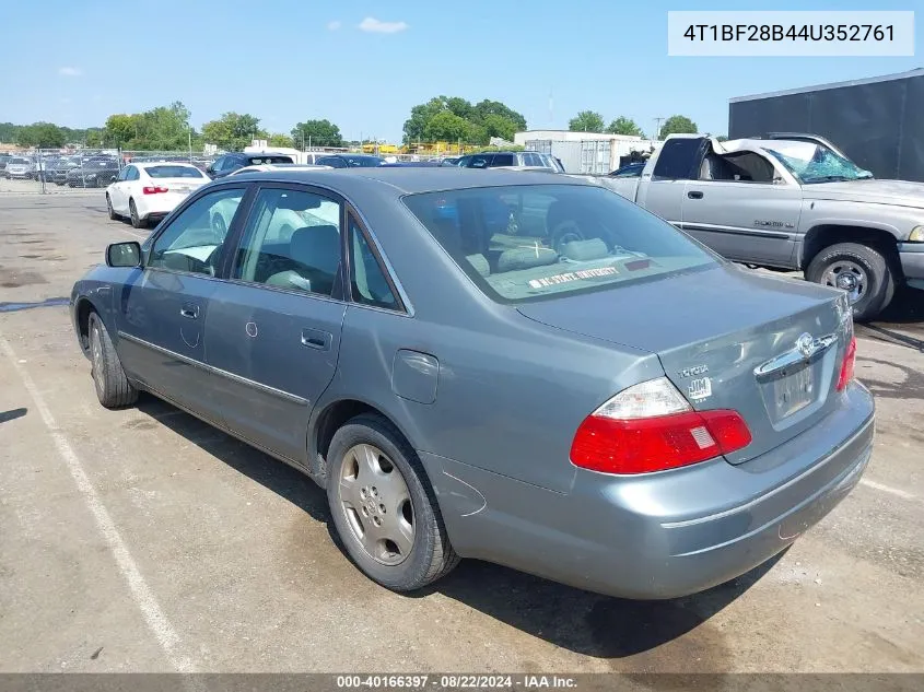 2004 Toyota Avalon Xls VIN: 4T1BF28B44U352761 Lot: 40166397