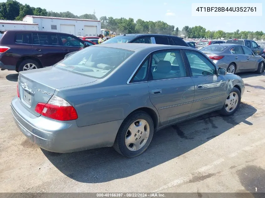 2004 Toyota Avalon Xls VIN: 4T1BF28B44U352761 Lot: 40166397