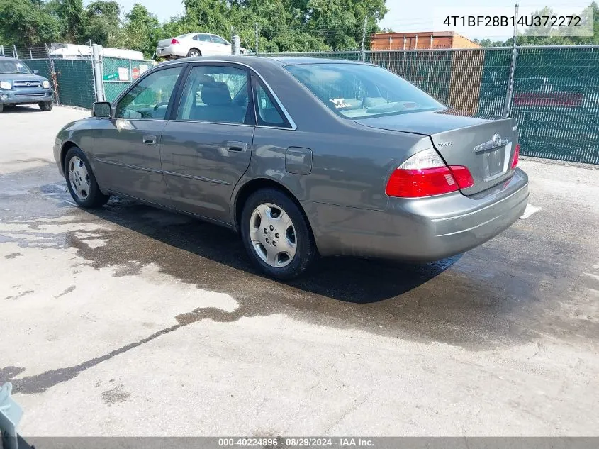 2004 Toyota Avalon Xls VIN: 4T1BF28B14U372272 Lot: 40224896