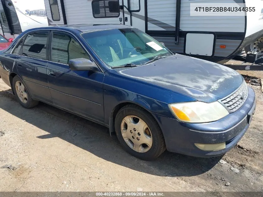 2004 Toyota Avalon Xls VIN: 4T1BF28B84U344355 Lot: 40232868