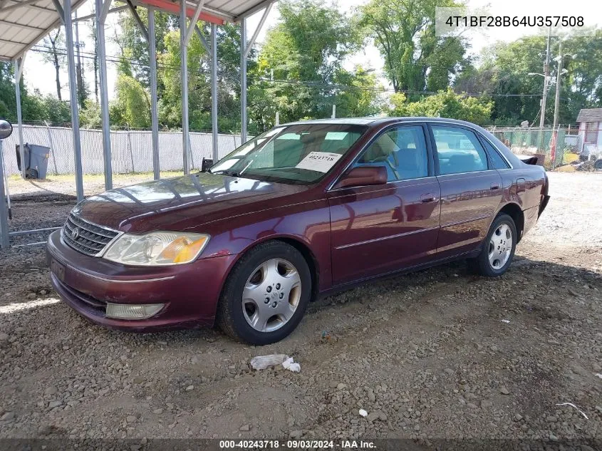 2004 Toyota Avalon Xls VIN: 4T1BF28B64U357508 Lot: 40243718