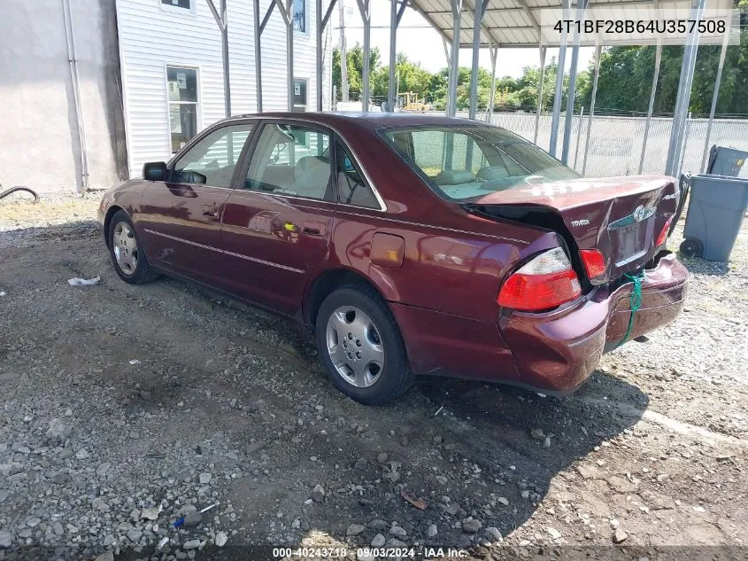 2004 Toyota Avalon Xls VIN: 4T1BF28B64U357508 Lot: 40243718