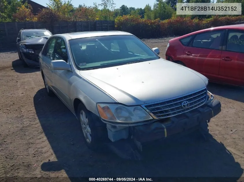 2004 Toyota Avalon Xl VIN: 4T1BF28B14U352152 Lot: 40269744