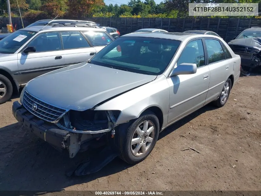 4T1BF28B14U352152 2004 Toyota Avalon Xl