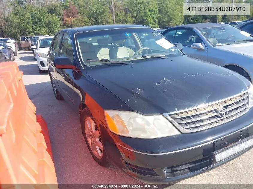 2004 Toyota Avalon Xl VIN: 4T1BF28B54U387910 Lot: 40294974