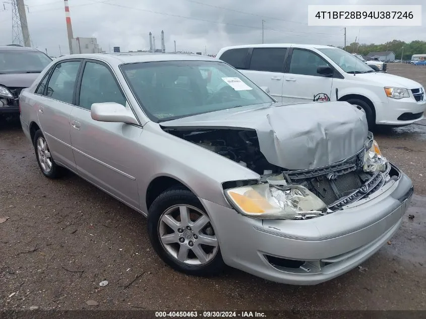 2004 Toyota Avalon Xl/Xls VIN: 4T1BF28B94U387246 Lot: 40450463