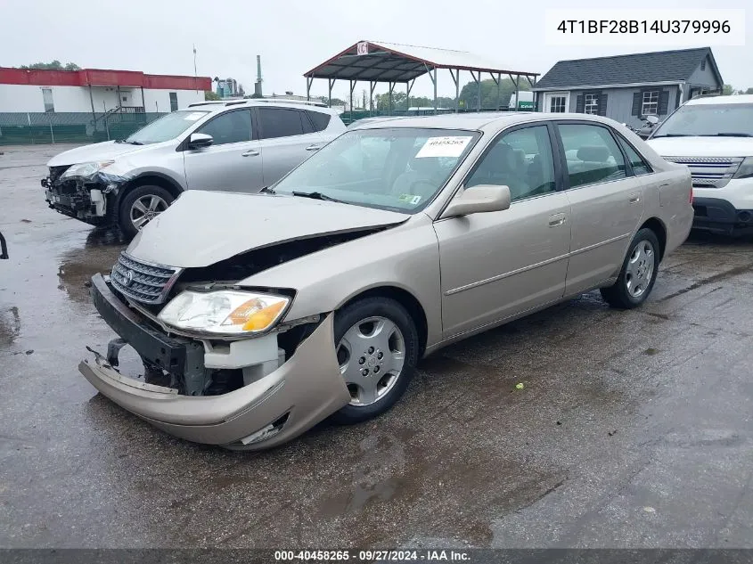 2004 Toyota Avalon Xl/Xls VIN: 4T1BF28B14U379996 Lot: 40458265