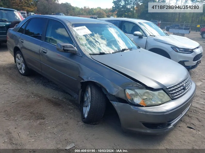 2004 Toyota Avalon Xl VIN: 4T1BF28B94U354280 Lot: 40510195