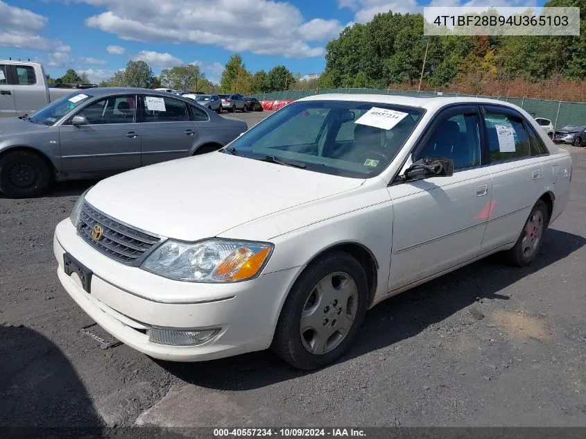 2004 Toyota Avalon Xls VIN: 4T1BF28B94U365103 Lot: 40557234