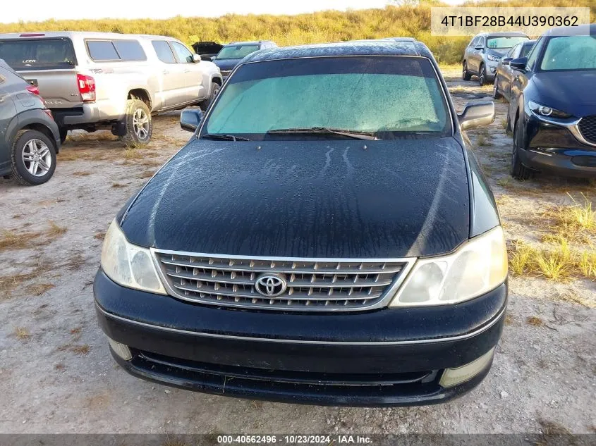 2004 Toyota Avalon Xls VIN: 4T1BF28B44U390362 Lot: 40562496