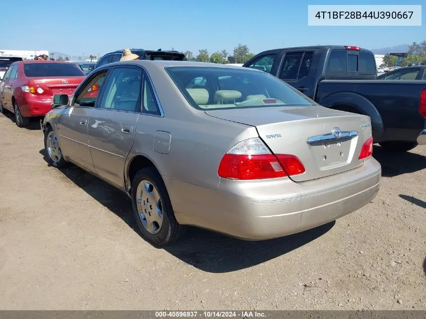 2004 Toyota Avalon Xls VIN: 4T1BF28B44U390667 Lot: 40596937