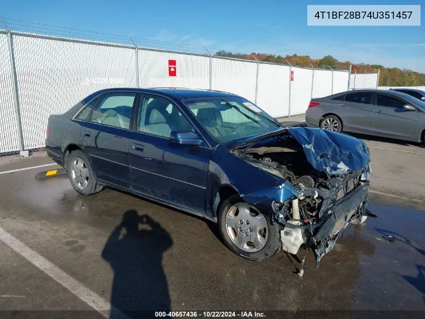 4T1BF28B74U351457 2004 Toyota Avalon Xls