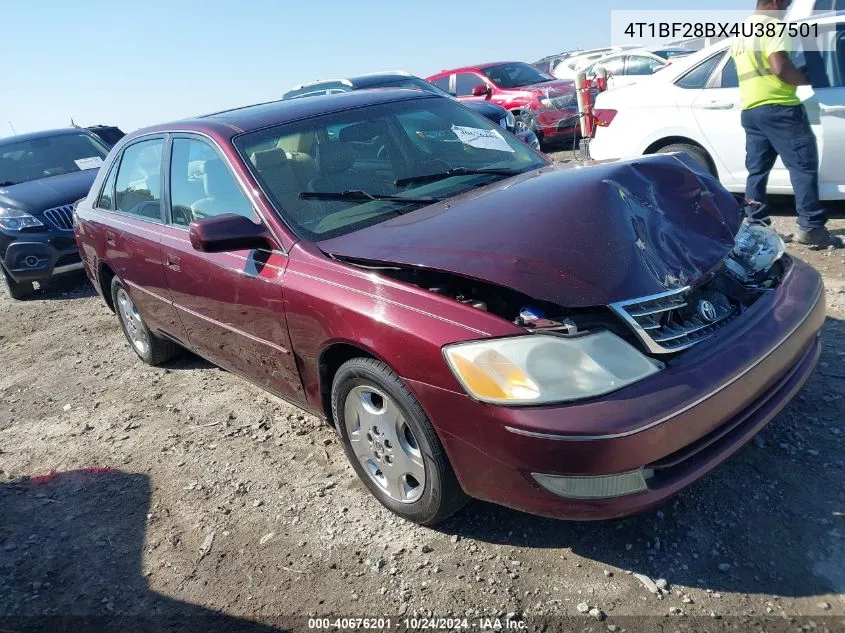 2004 Toyota Avalon Xls VIN: 4T1BF28BX4U387501 Lot: 40676201