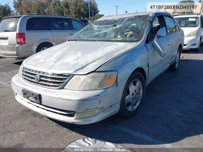 2004 Toyota Avalon Xls VIN: 4T1BF28BX4U345197 Lot: 40701501